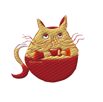 Catuccino Embroidered