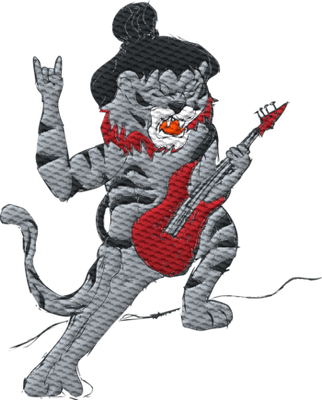 Rockstar Embroidered