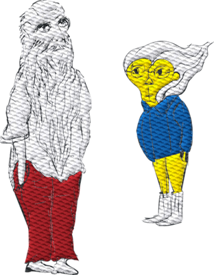 Darwin Embroidered