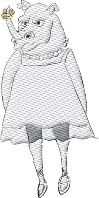 Rhino Embroidered