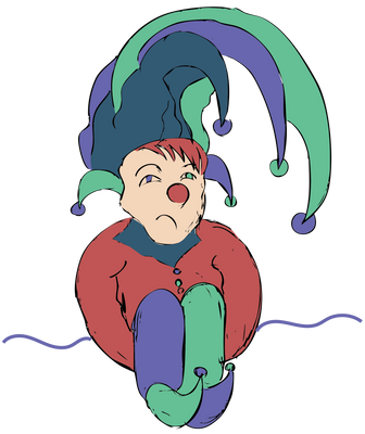 Blue Clown