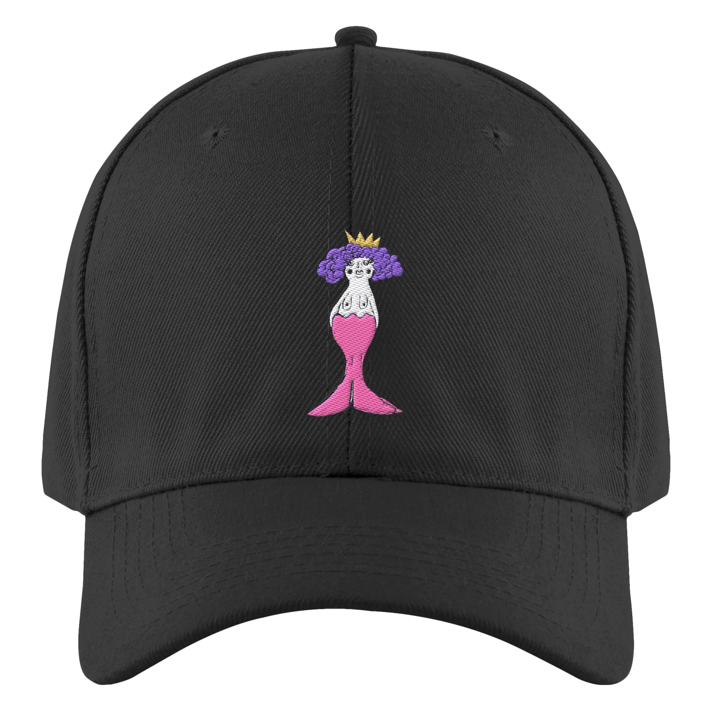 Mermaid Embroidery - Authentic Baseball Cap