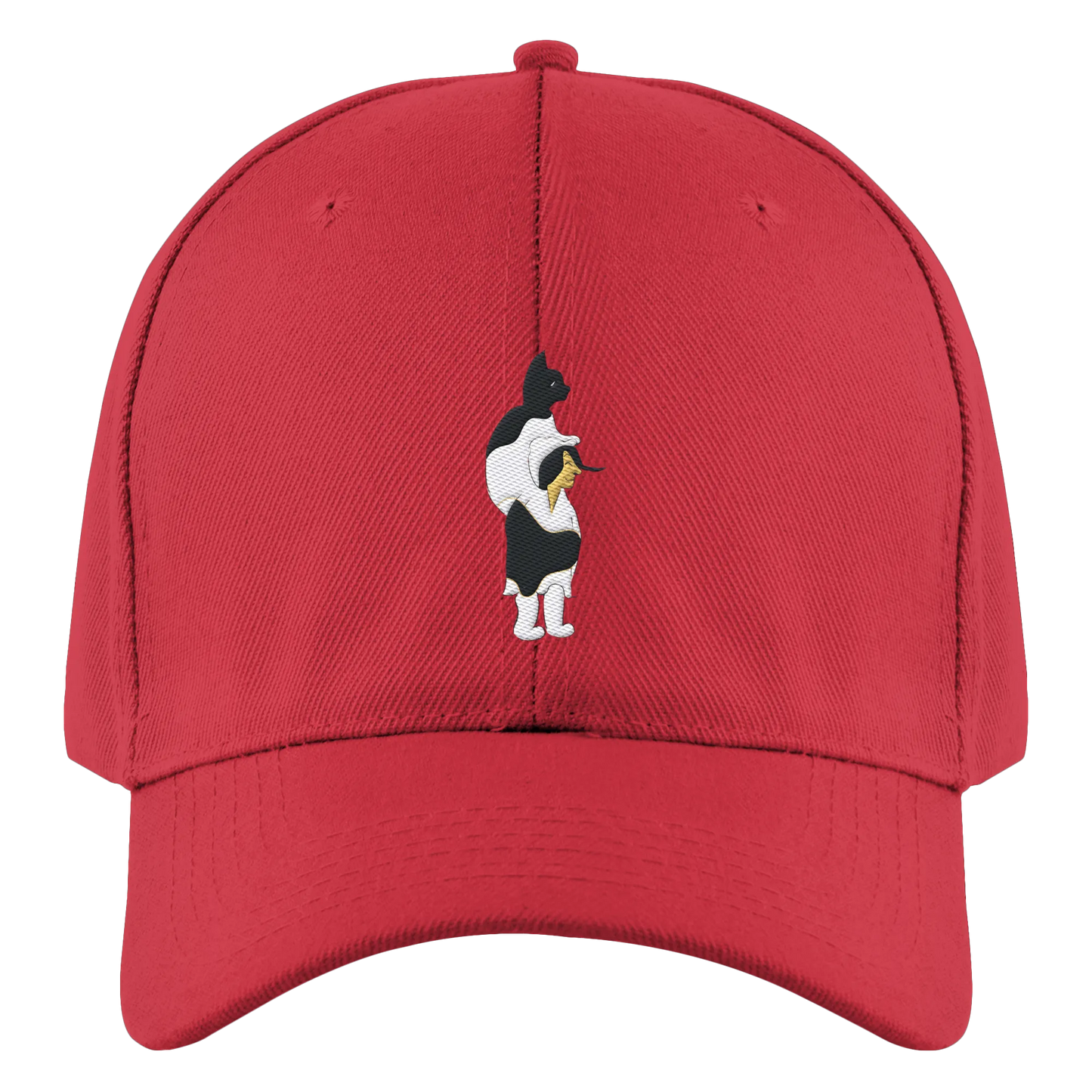 Cat Person Embroidery - Authentic Baseball Cap