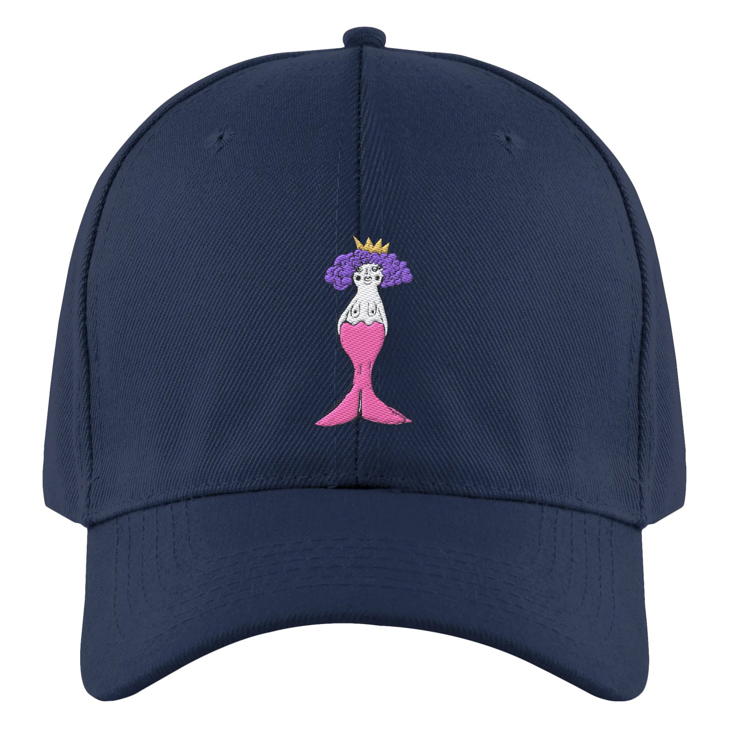 Mermaid Embroidery - Authentic Baseball Cap