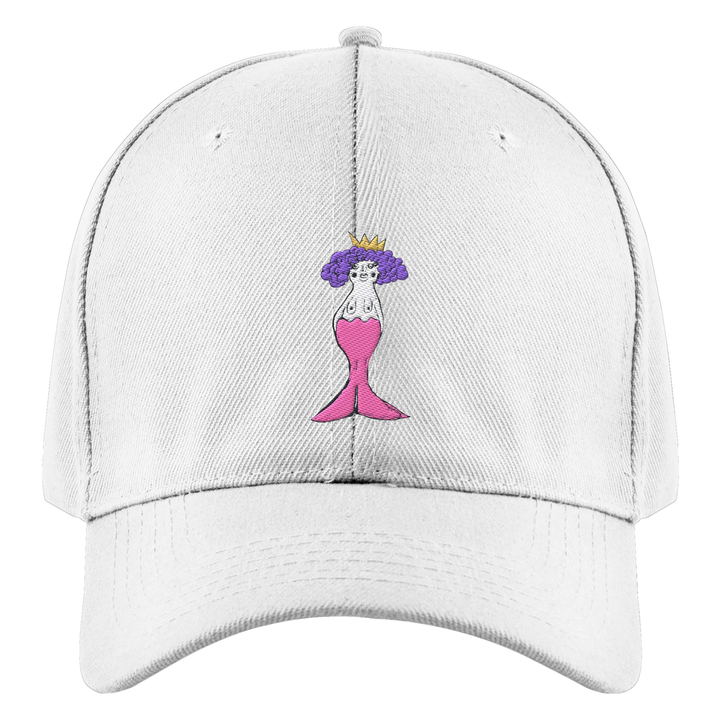 Mermaid Embroidery - Authentic Baseball Cap