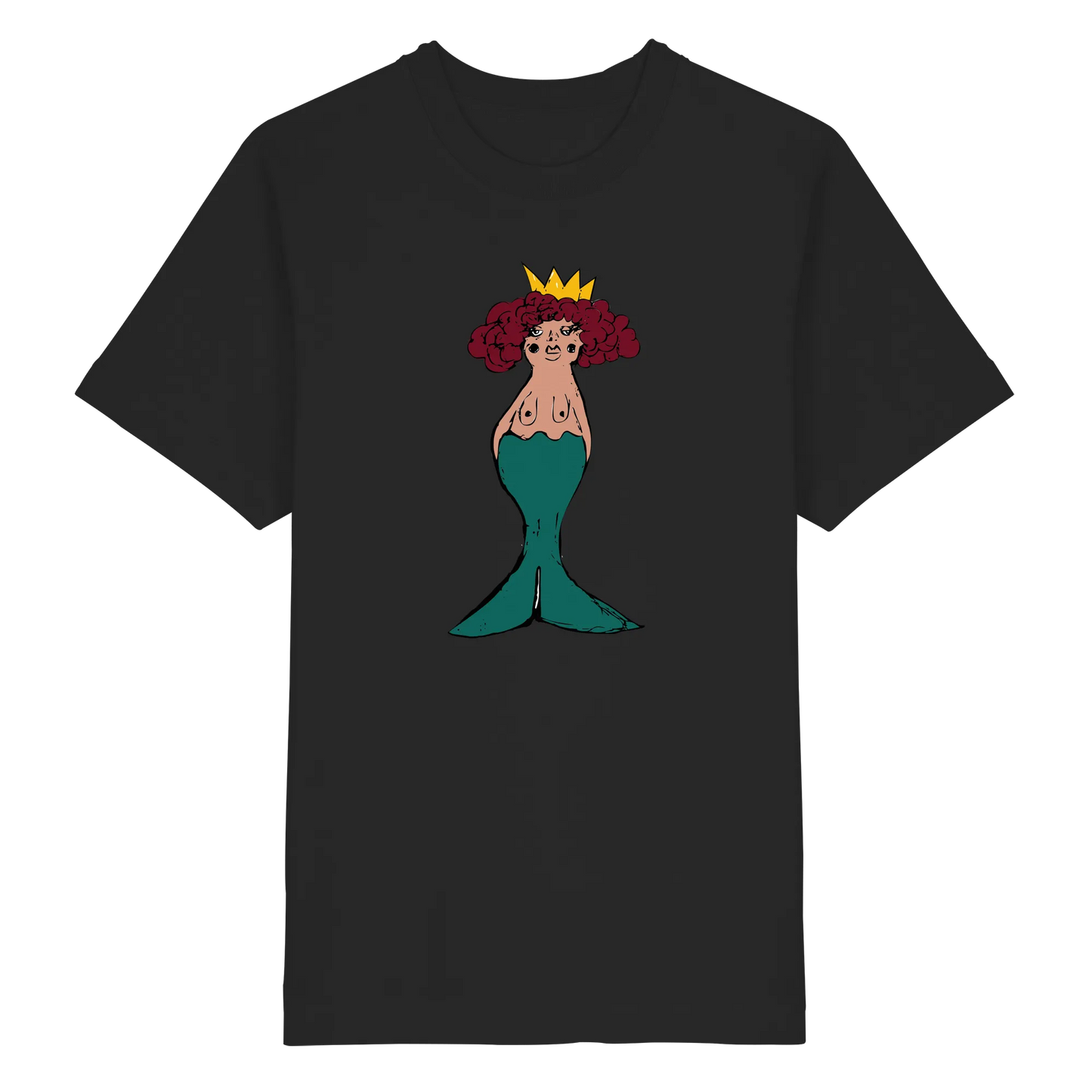 Mermaid - Heavy Oversized Organic Shirt