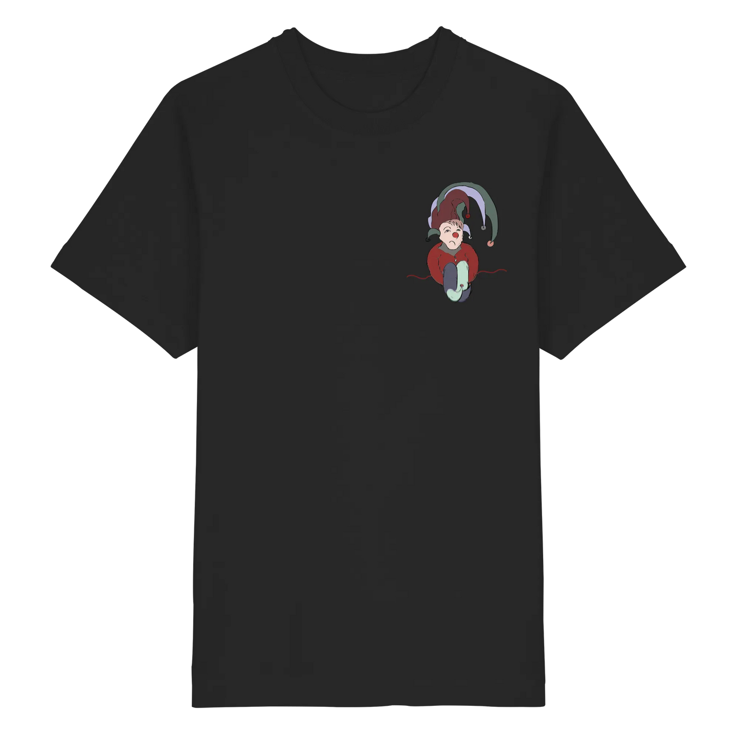 Blue Clown - Heavy Oversized Organic Shirt