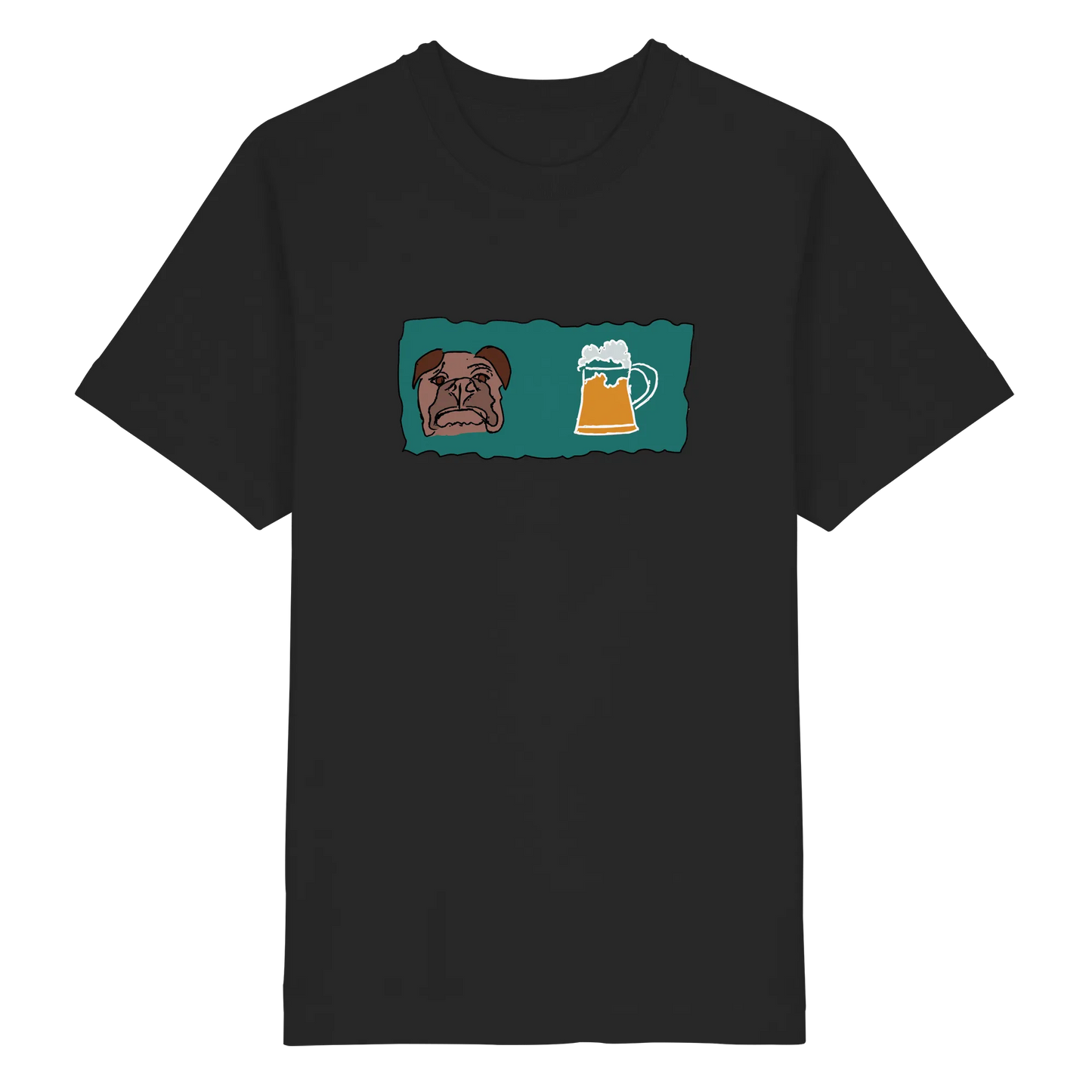 Bark and Brew- Heavy Oversized Organic Shirt
