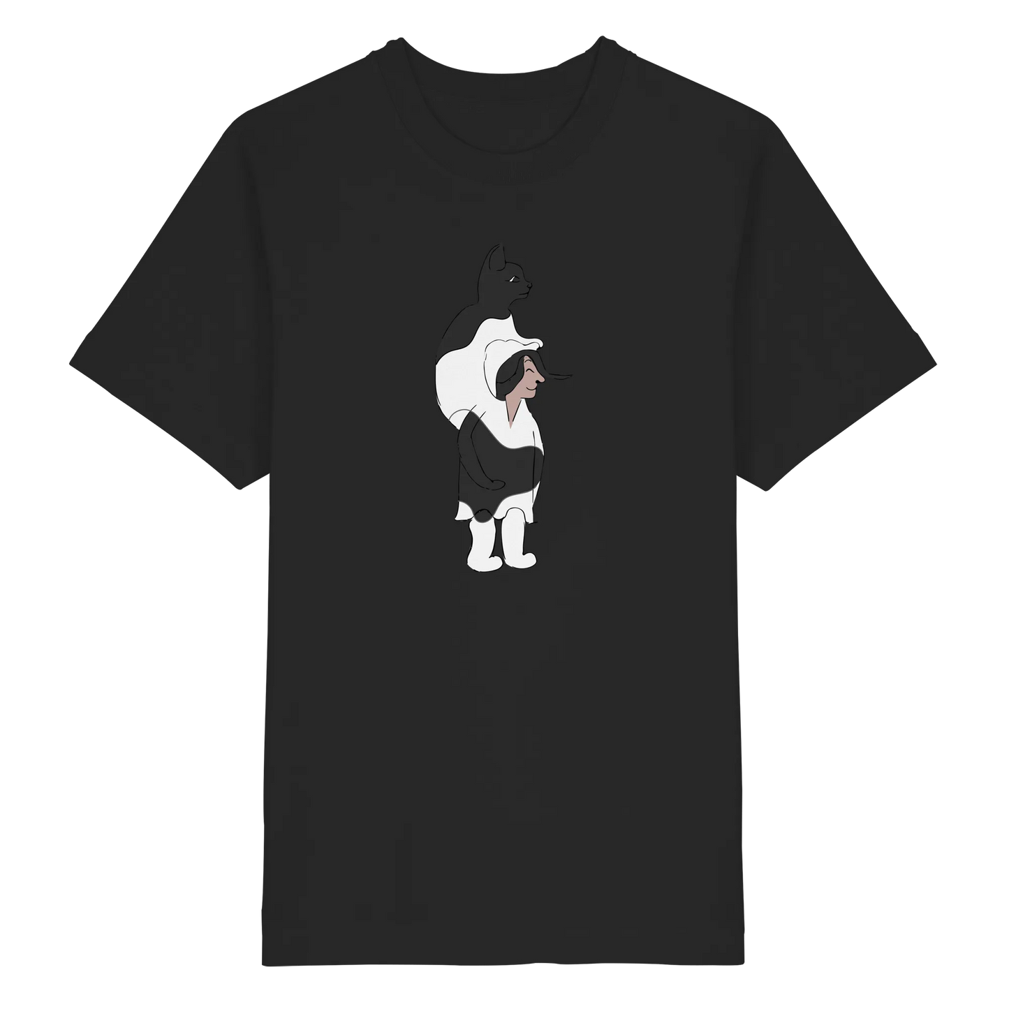 Cat Person - Heavy Oversized Organic Shirt