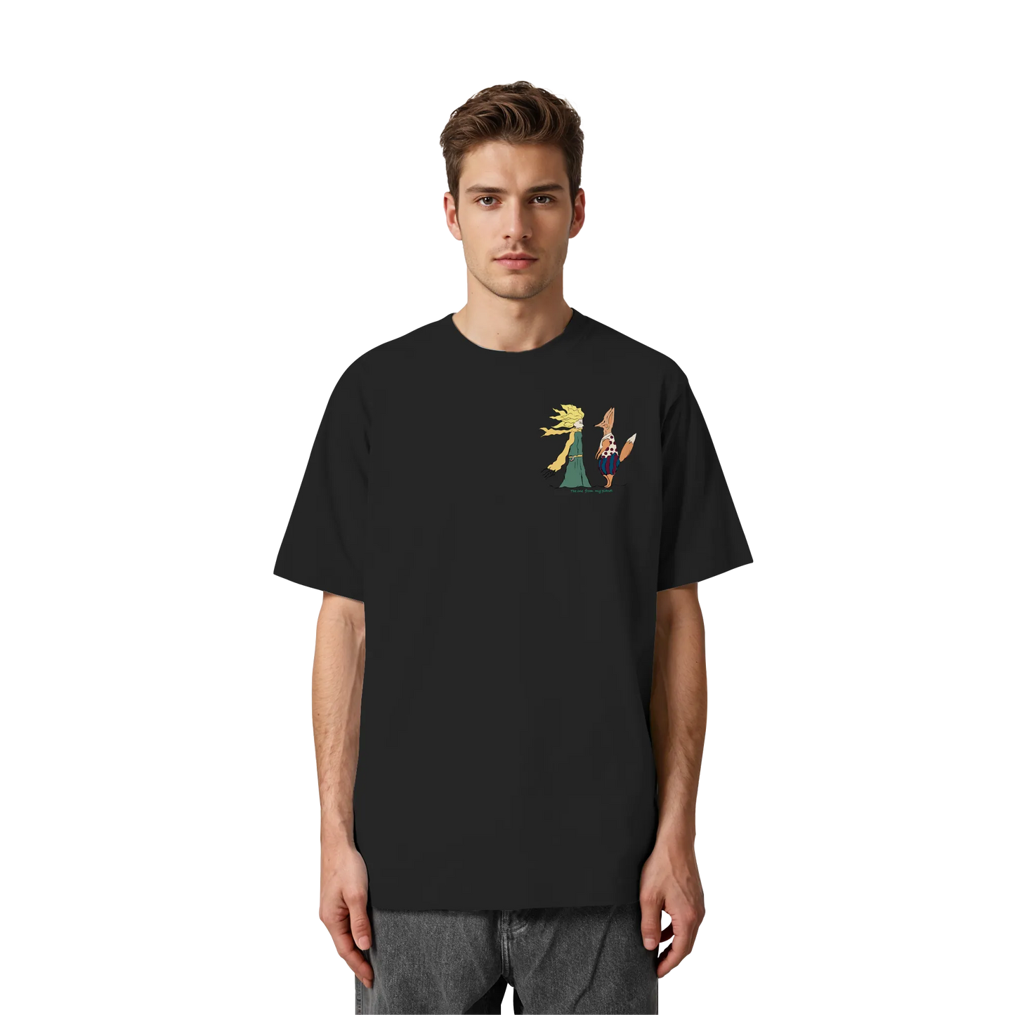 The one from my planet! - Heavy Oversized Organic Shirt