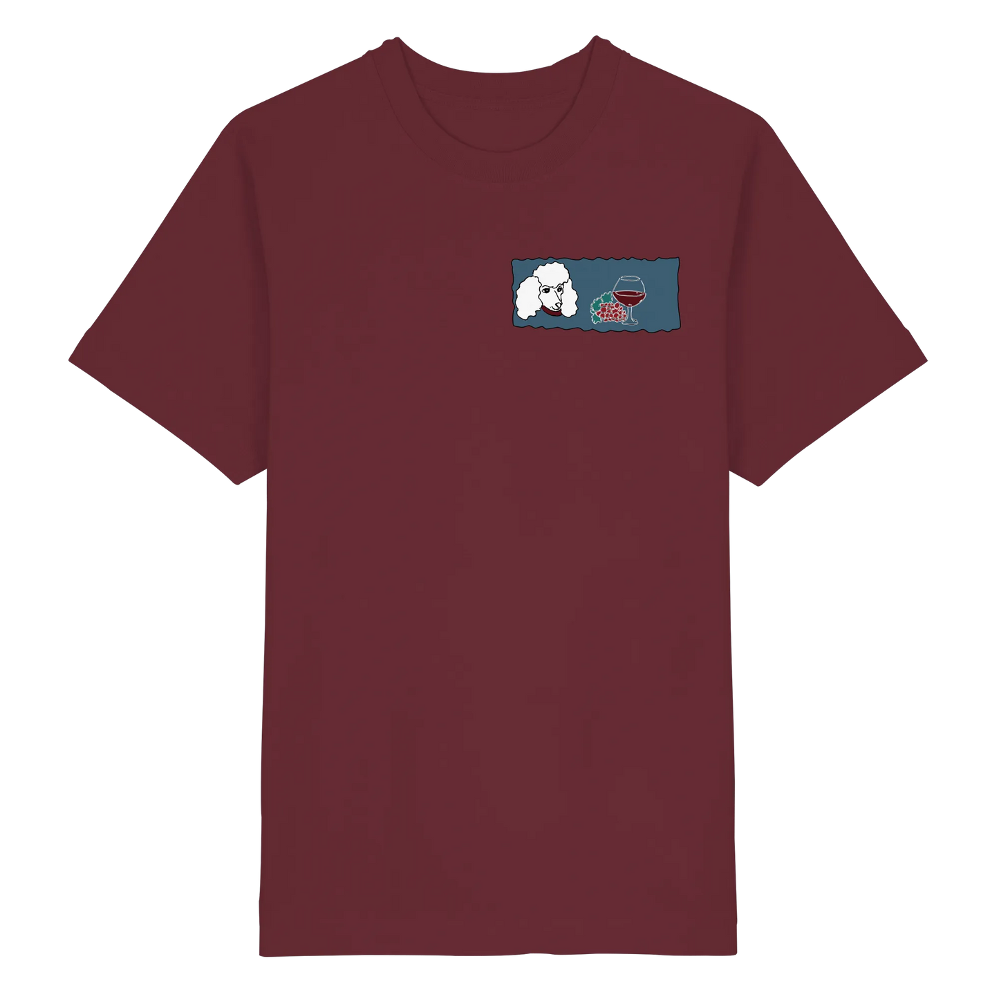 Wine Dog - Heavy Oversized Organic Shirt