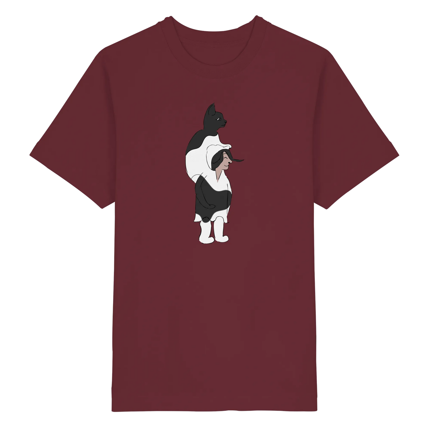 Cat Person - Heavy Oversized Organic Shirt