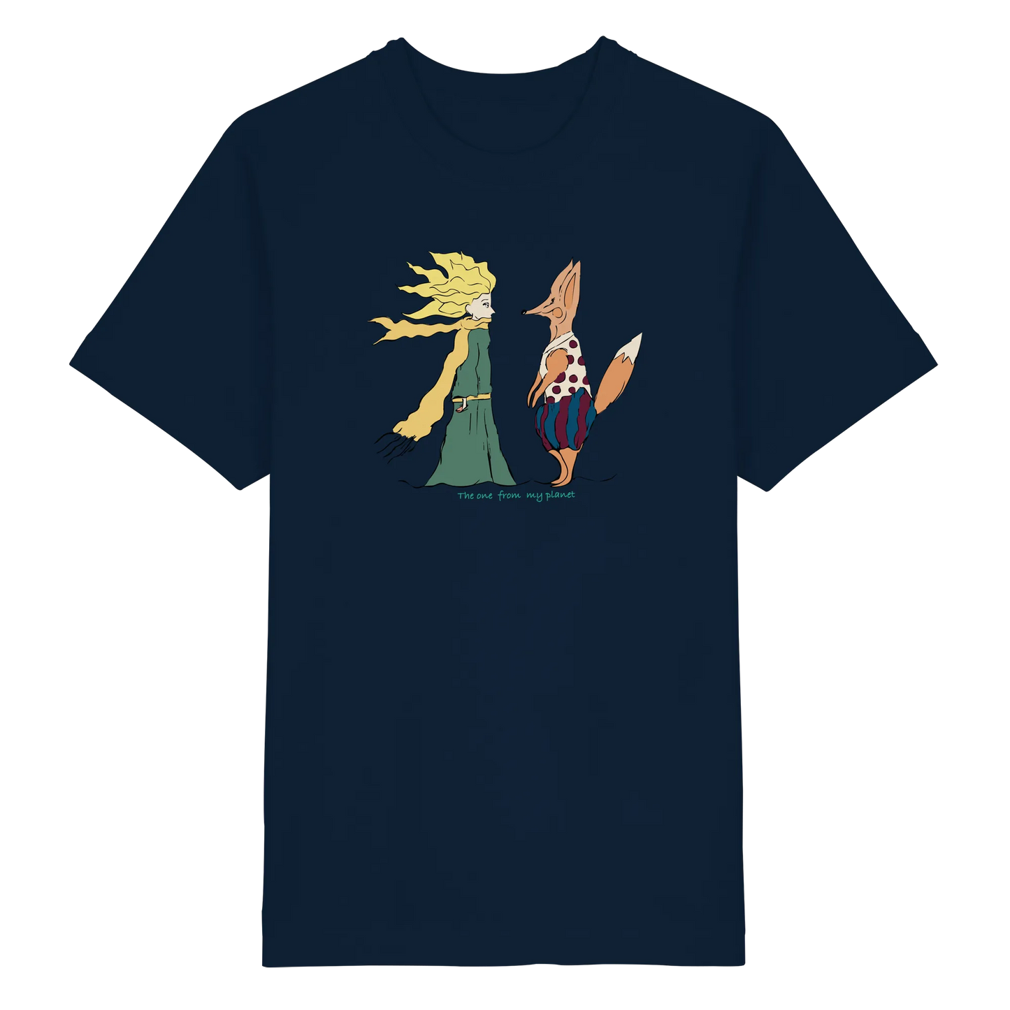 The one from my planet - Heavy Oversized Organic Shirt