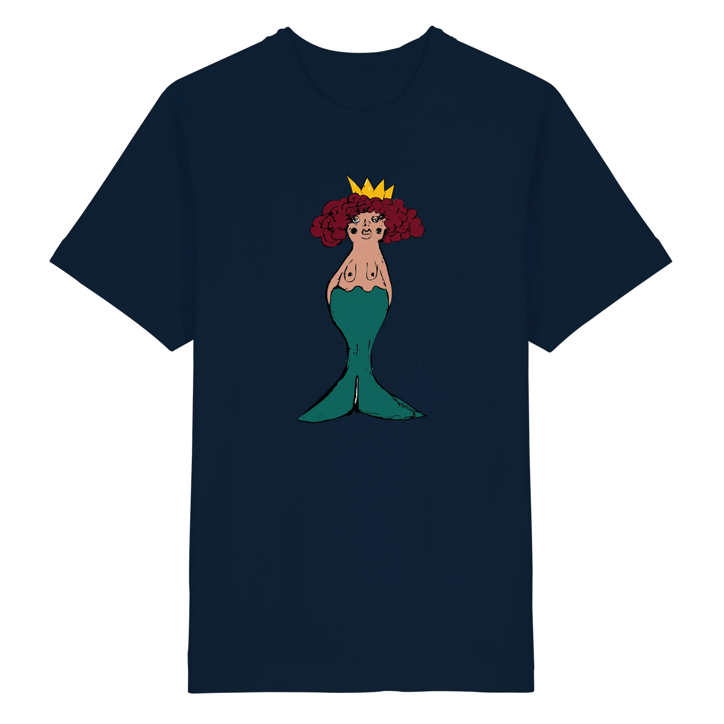 Mermaid - Heavy Oversized Organic Shirt