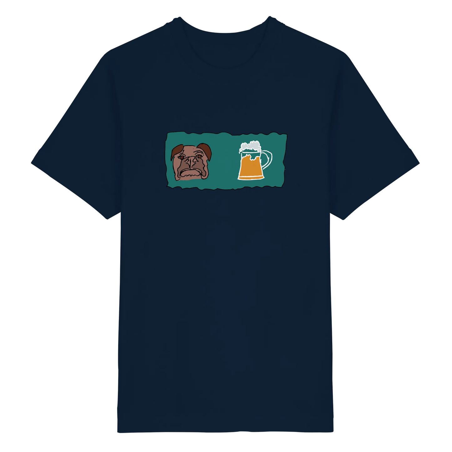 Bark and Brew- Heavy Oversized Organic Shirt
