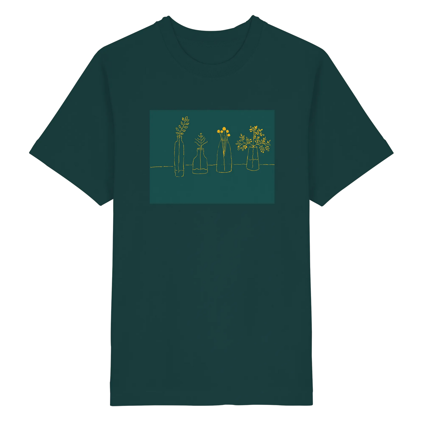 Flowers! - Heavy Oversized Organic Shirt