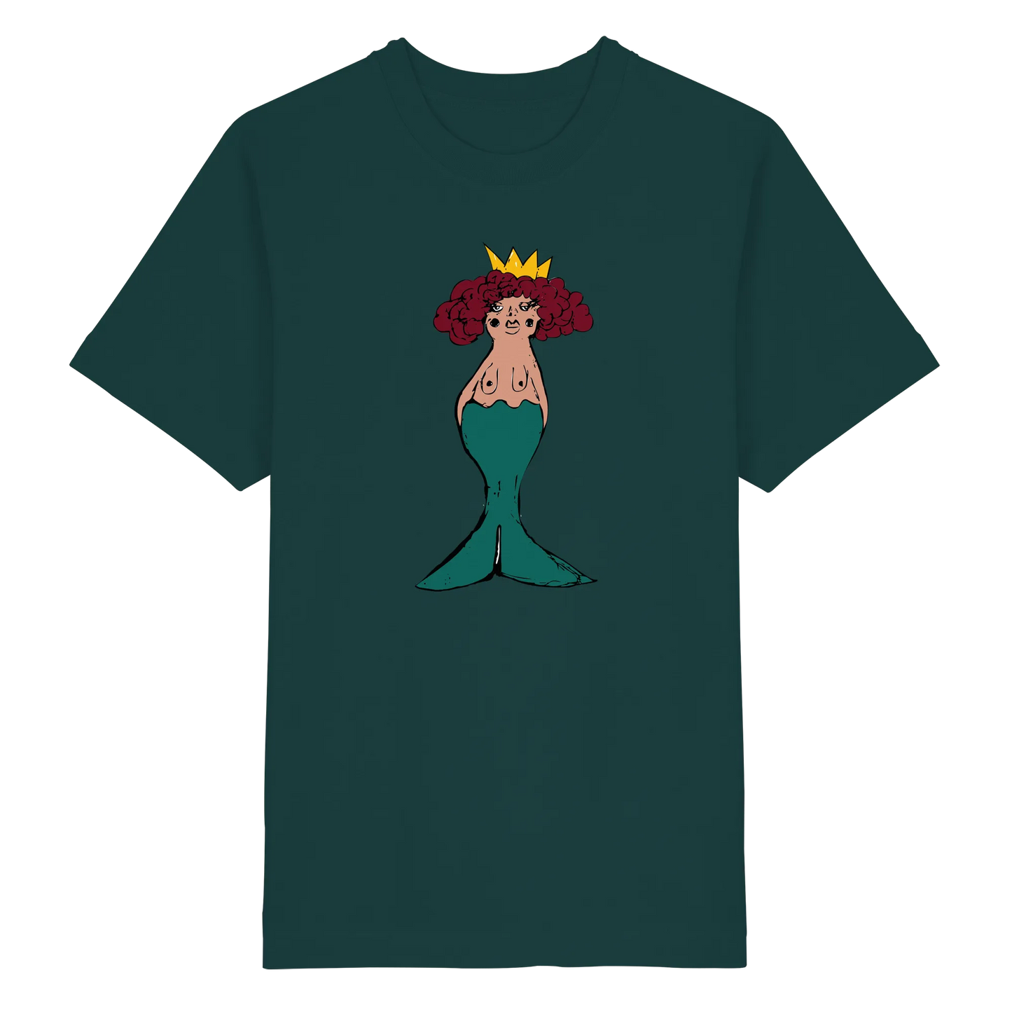 Mermaid - Heavy Oversized Organic Shirt