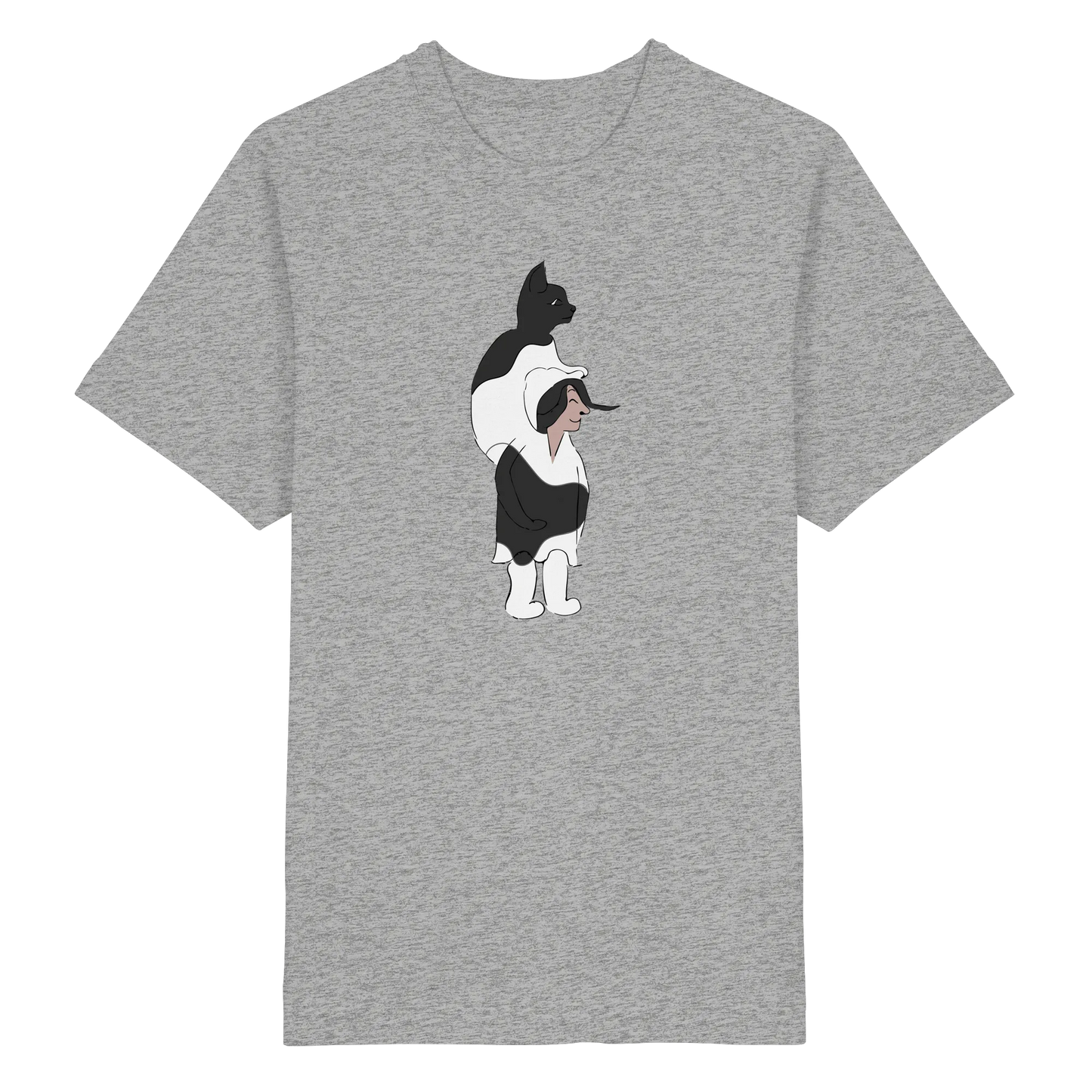Cat Person - Heavy Oversized Organic Shirt