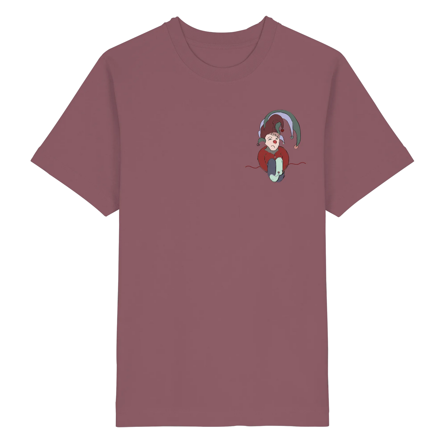 Blue Clown - Heavy Oversized Organic Shirt