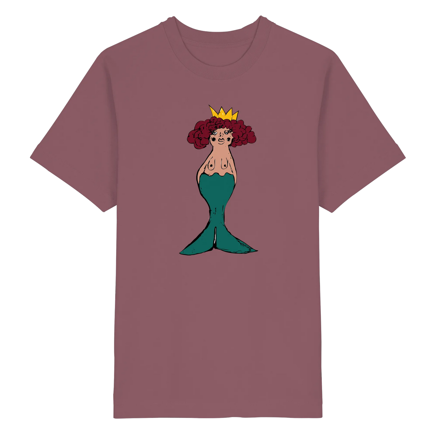 Mermaid - Heavy Oversized Organic Shirt