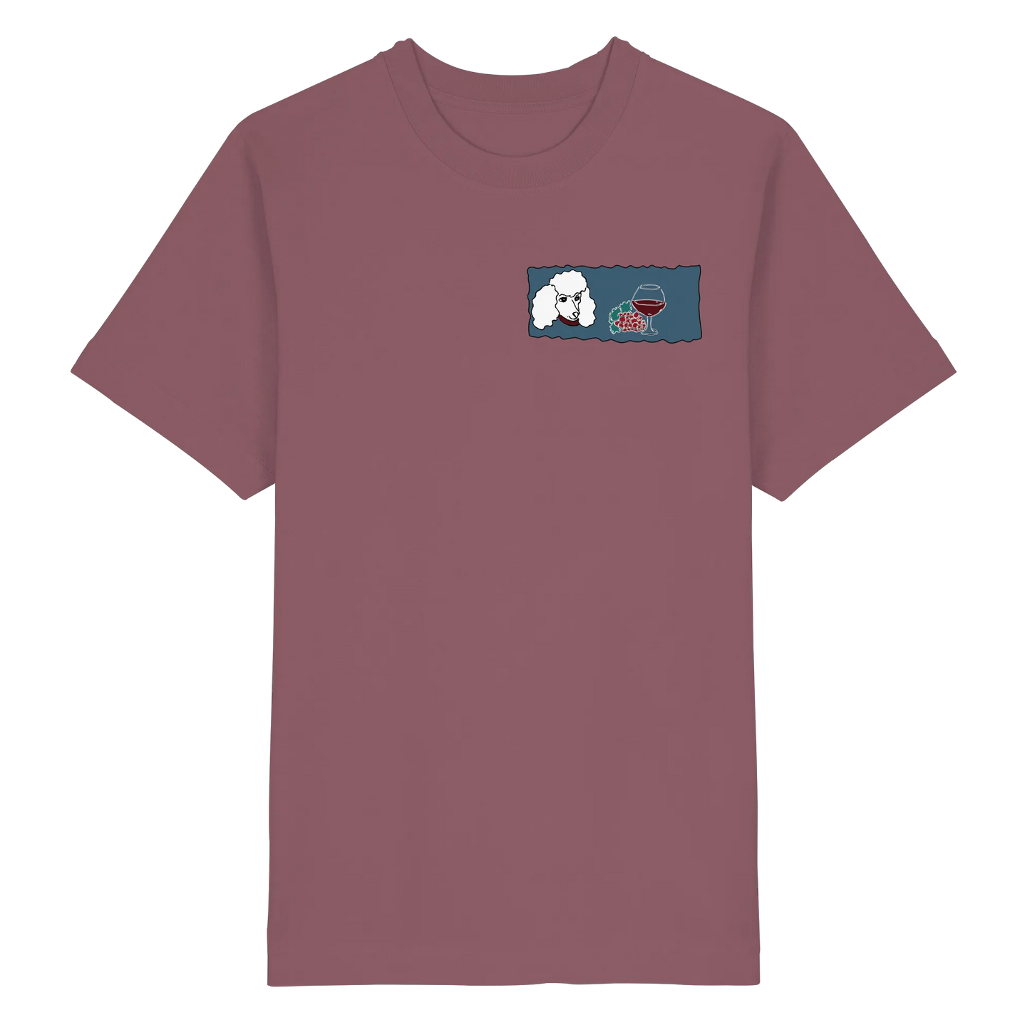 Wine Dog - Heavy Oversized Organic Shirt