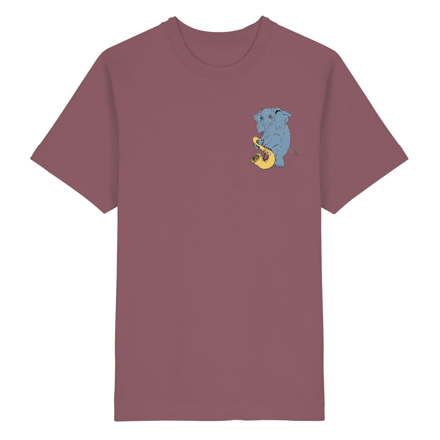A sad Elephant - Heavy Oversized Organic Shirt
