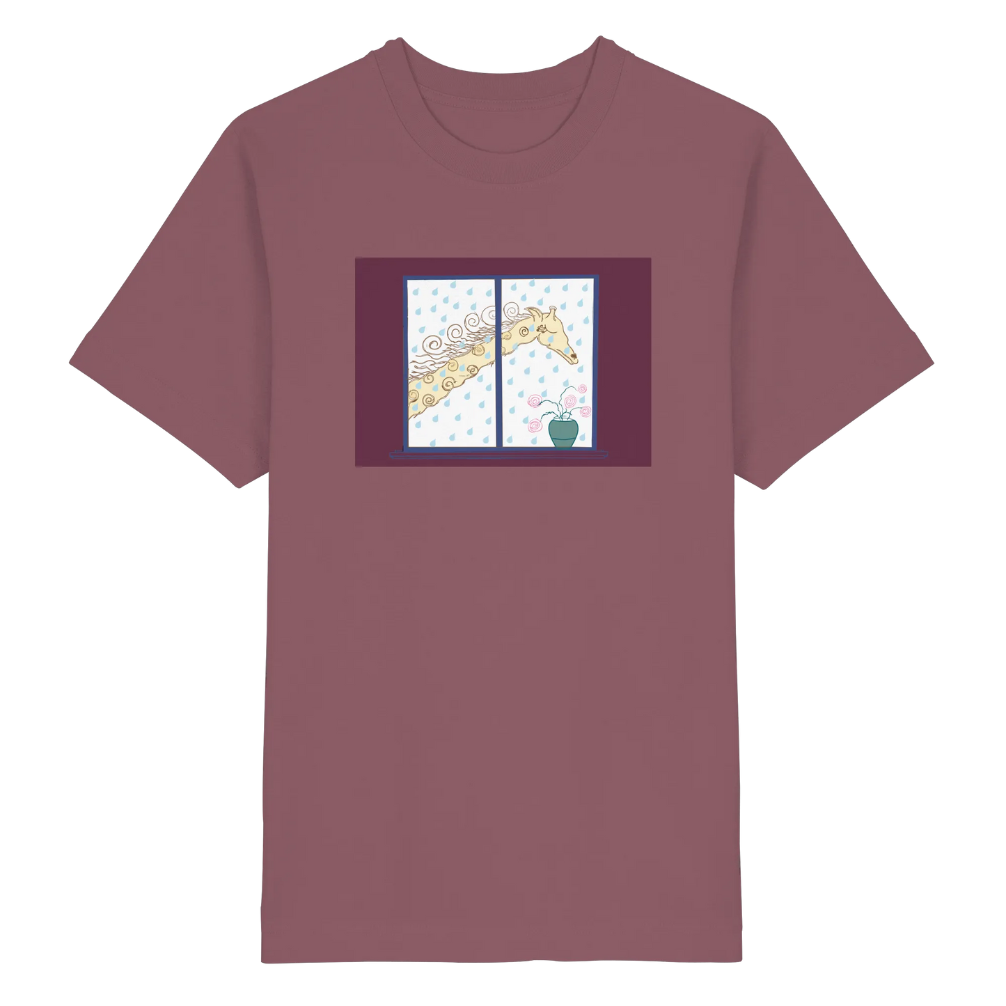 Giraffe - Heavy Oversized Organic Shirt