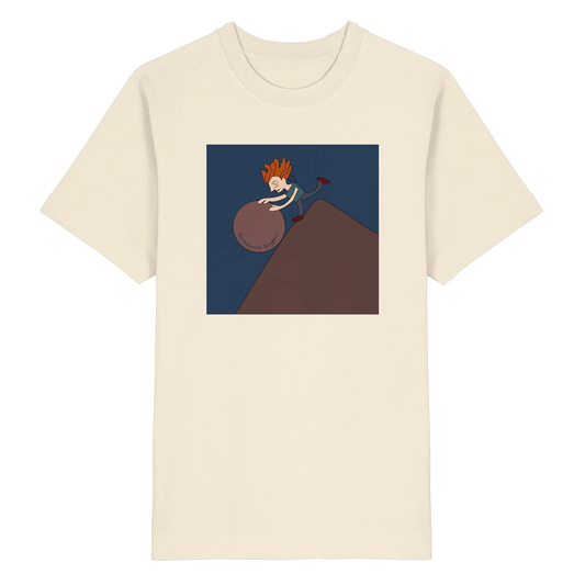 workaholic Sisyphus - Heavy Oversized Organic Shirt