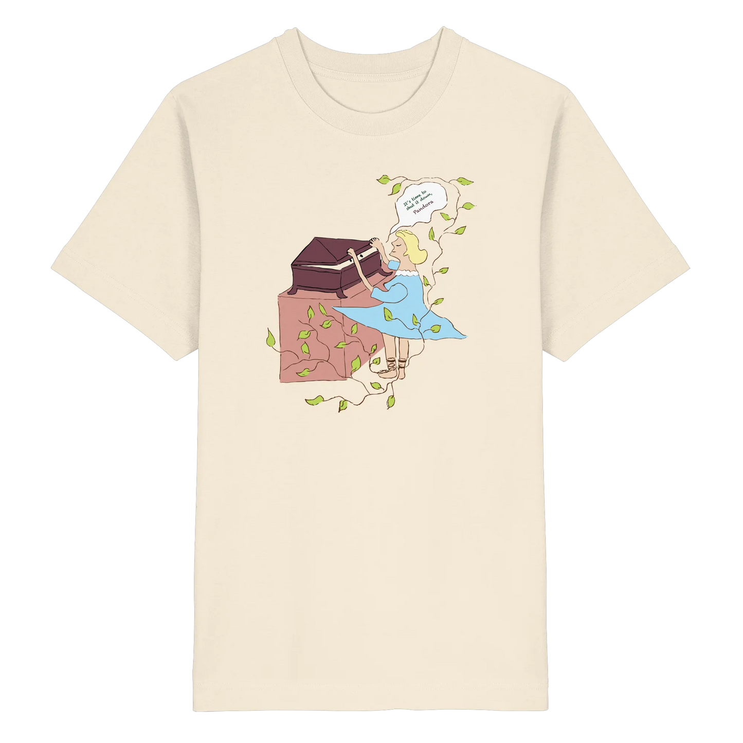 it's time to shut it down pandora! - Heavy Oversized Organic Shirt