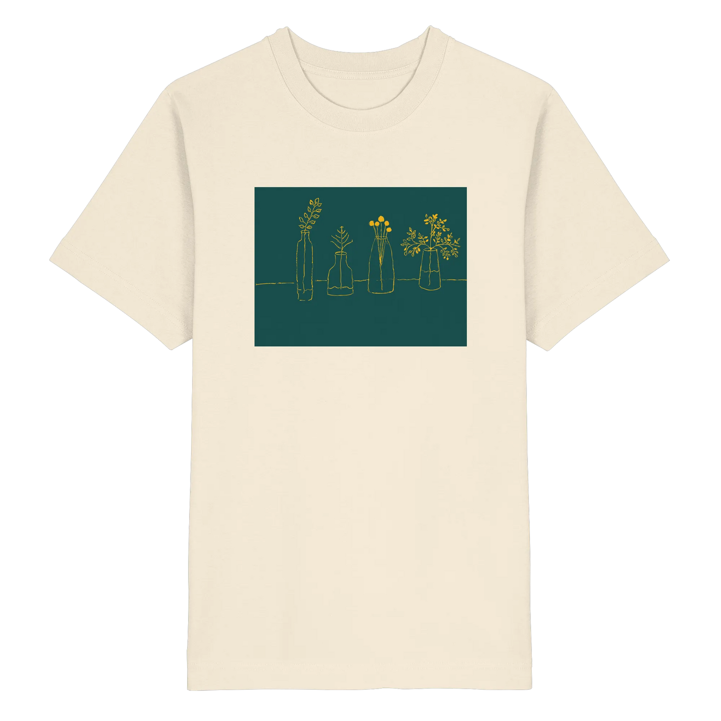 Flowers! - Heavy Oversized Organic Shirt