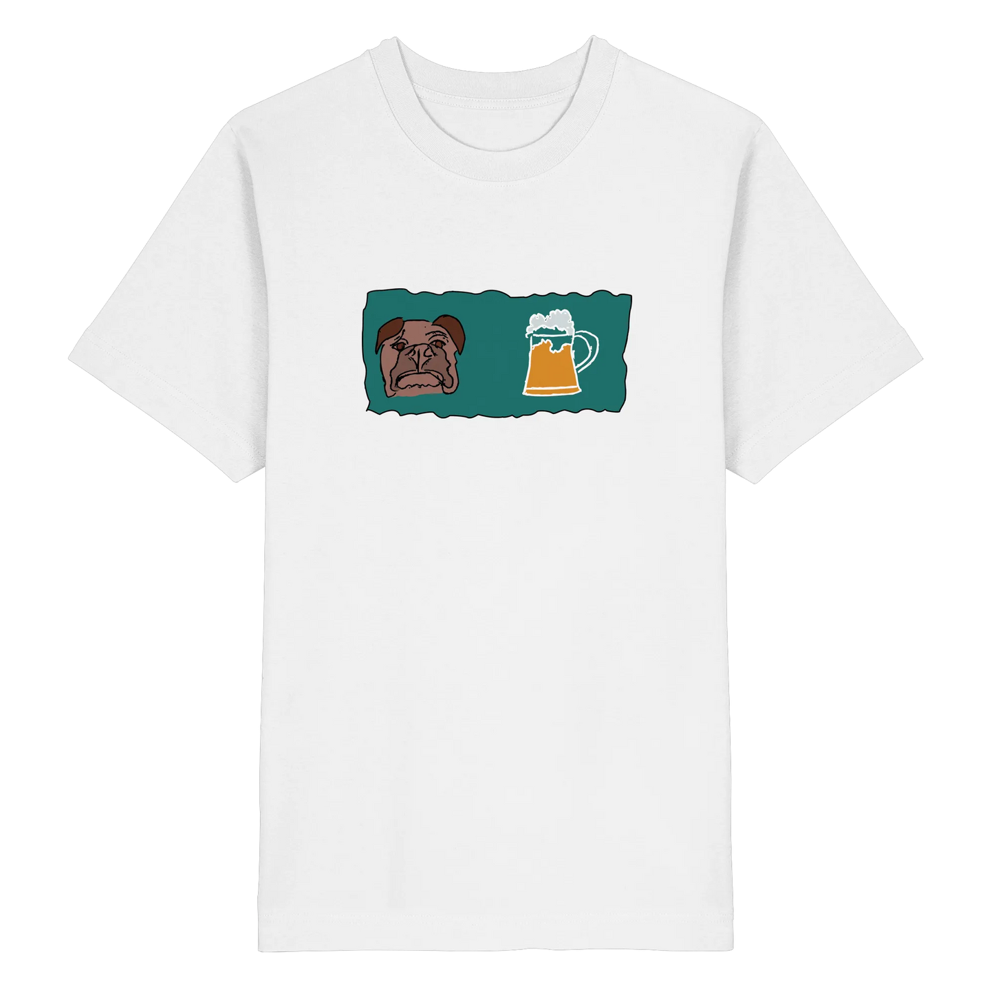 Bark and Brew- Heavy Oversized Organic Shirt