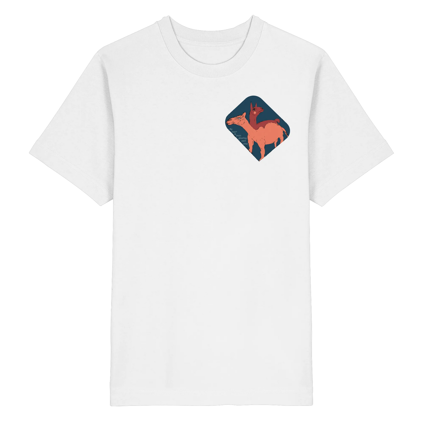 Heart & Brain - Heavy Oversized Organic Shirt