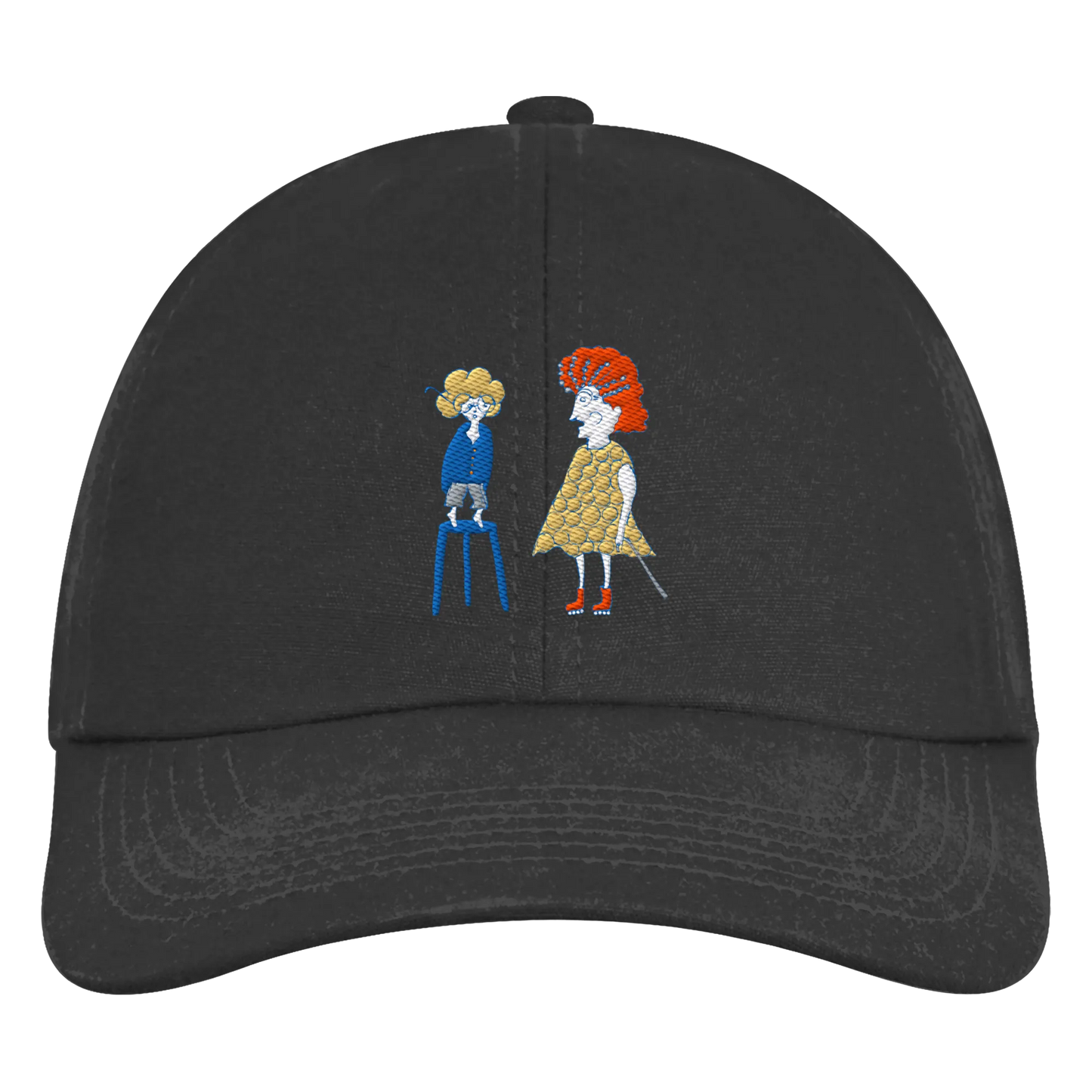 Grandma Embroidery - Organic 6-Panel Cap