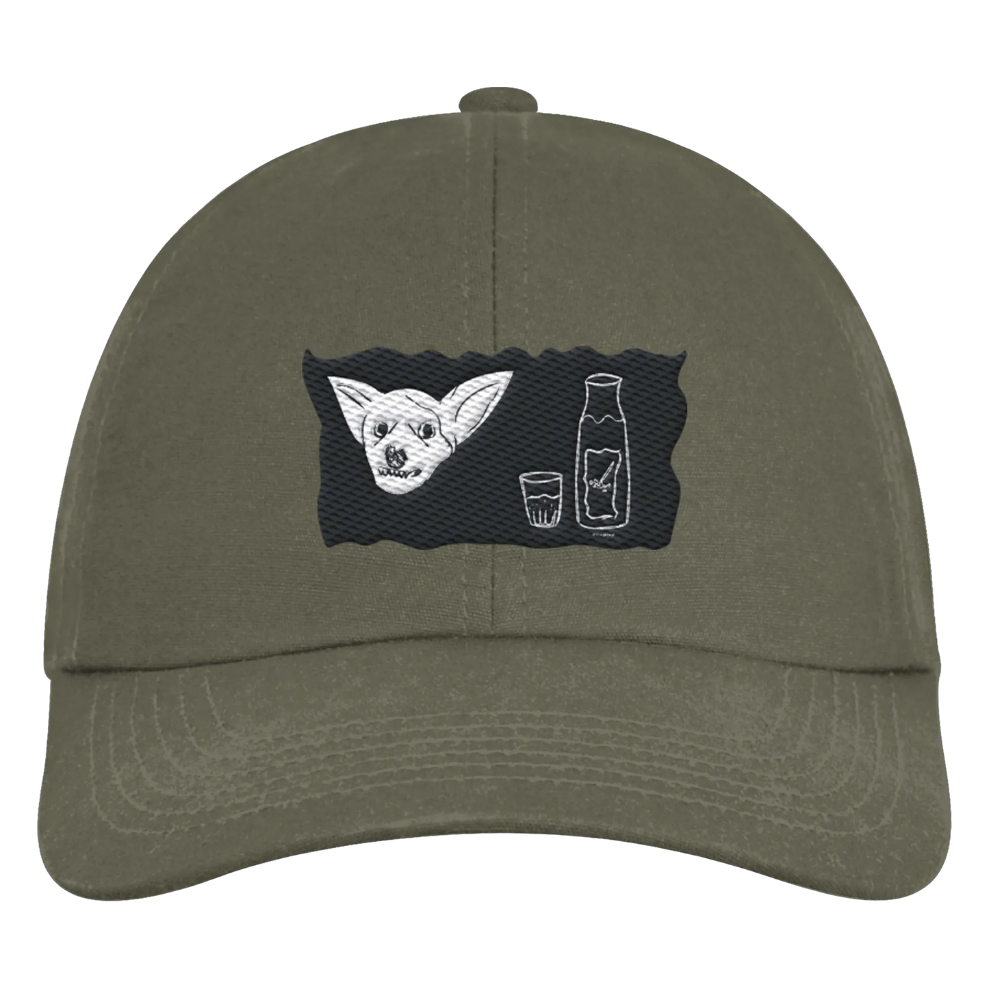 Aragh Sagi Embroidery - Organic 6-Panel Cap
