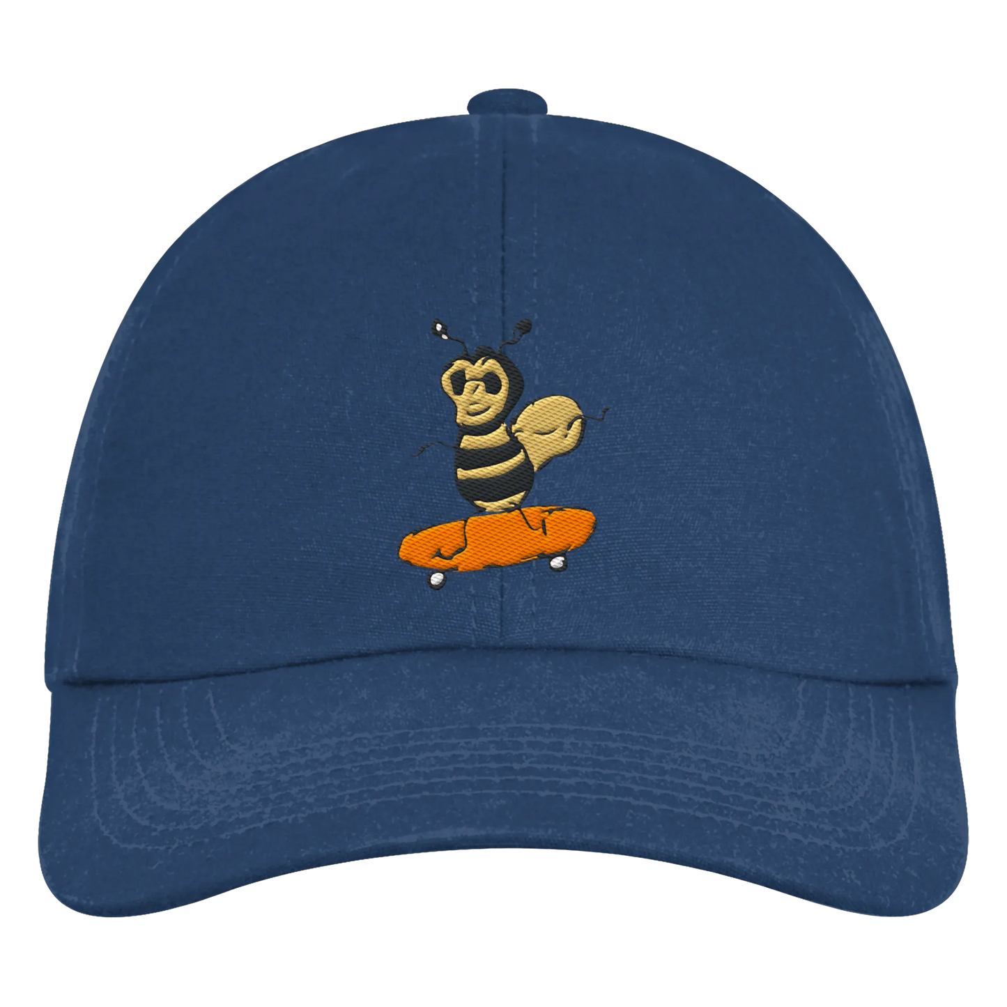 Rolling Bee - Organic 6-Panel Cap