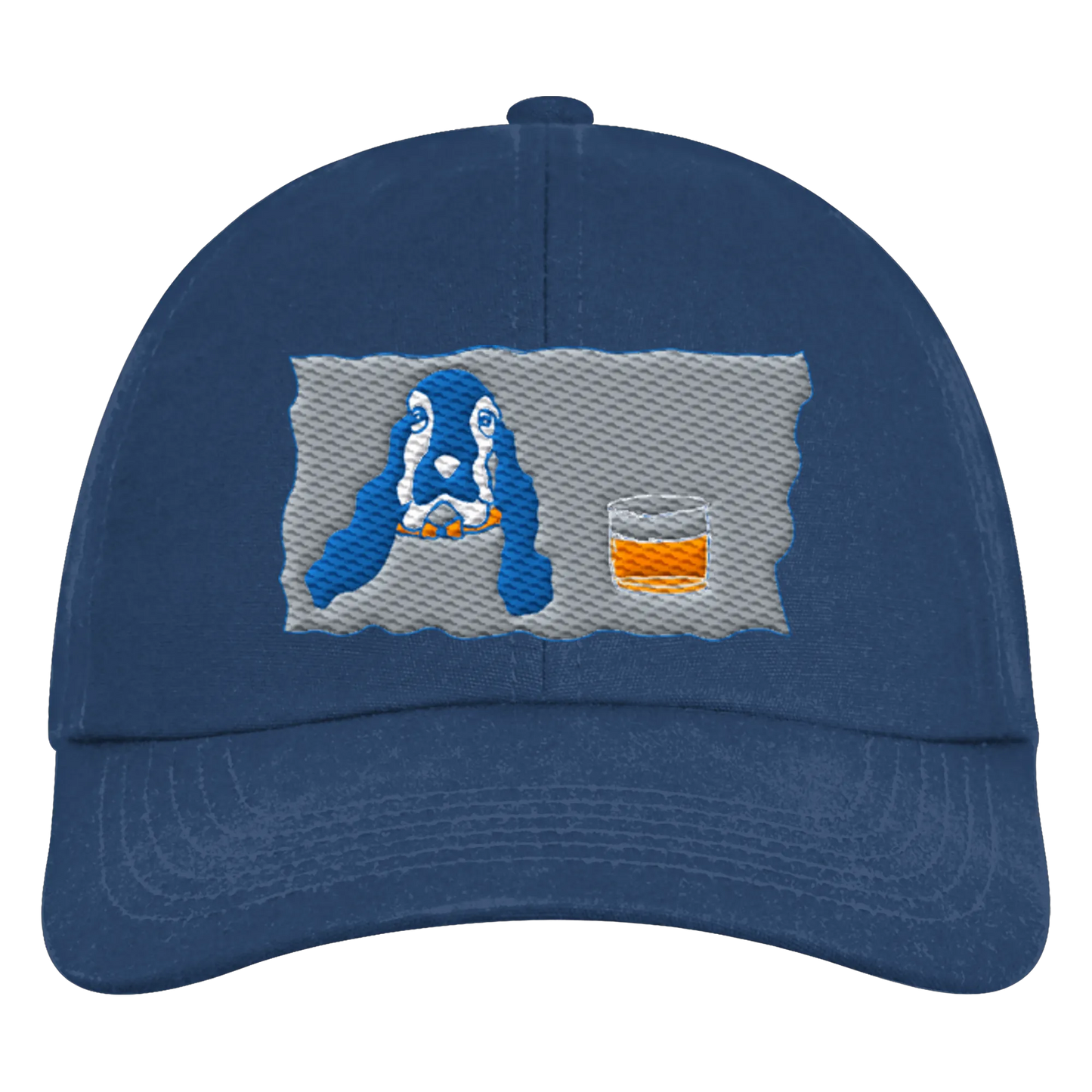 Scotch Dog embroidery - Organic 6-Panel Cap