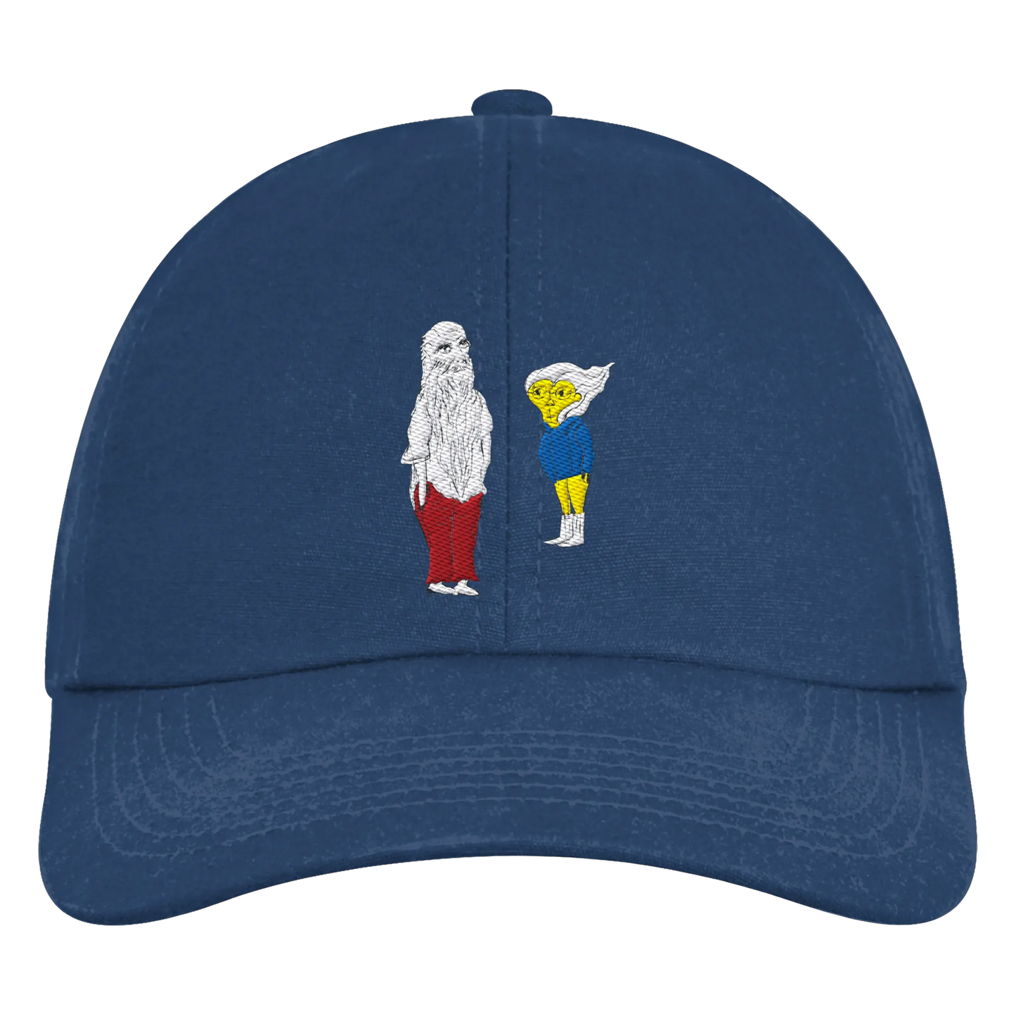 Darwin Embroidery - Organic 6-Panel Cap