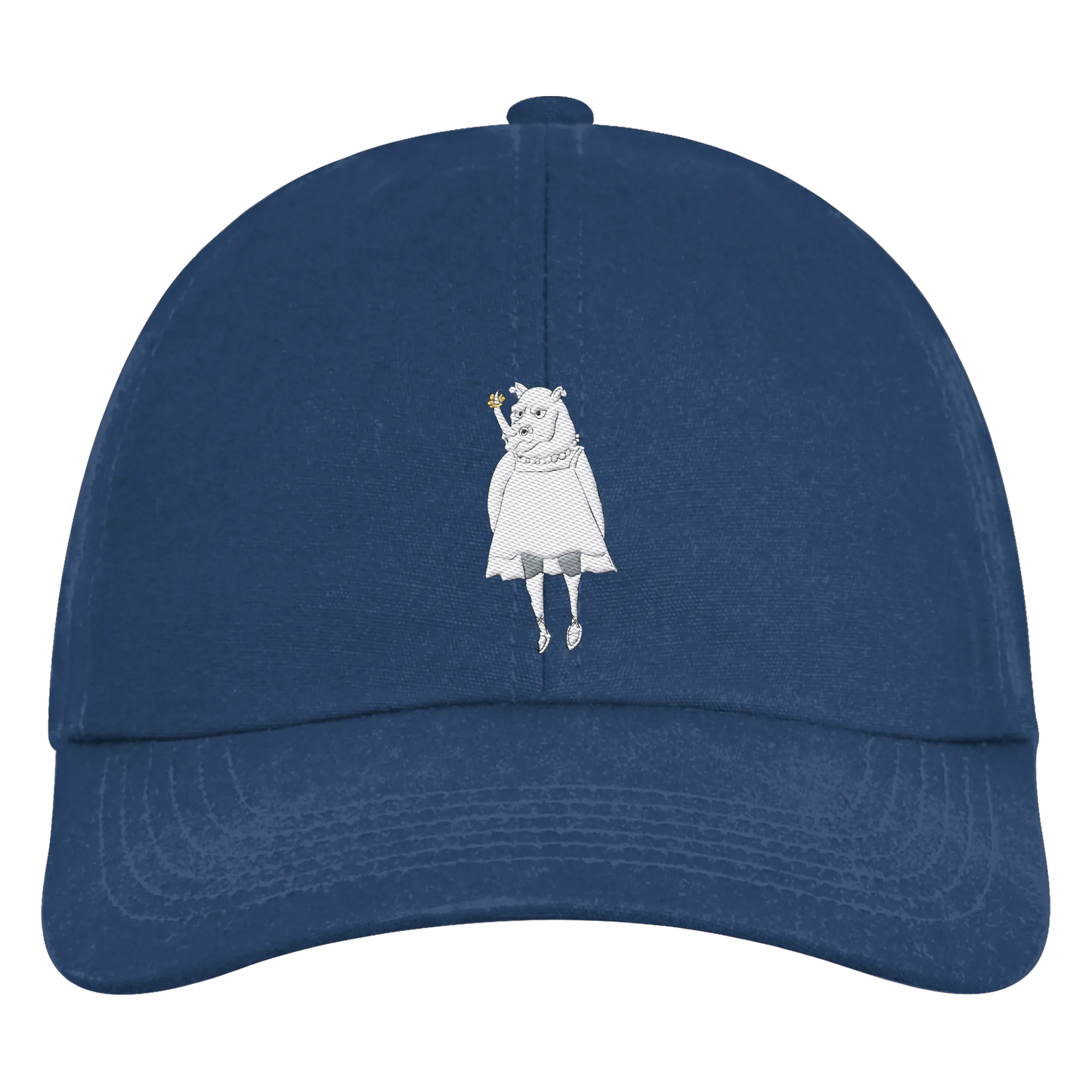 Rhino Embroidery - Organic 6-Panel Cap