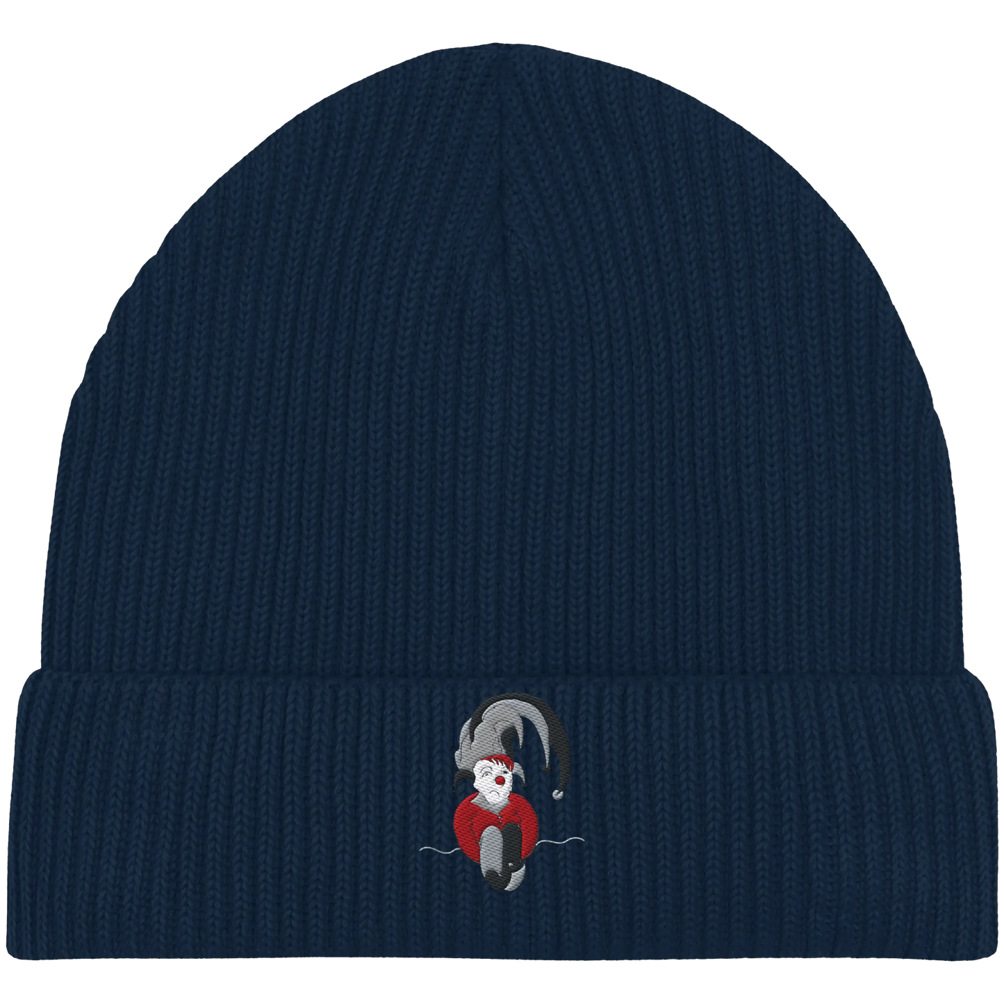 Blue Clown - Organic Fisherman Beanie