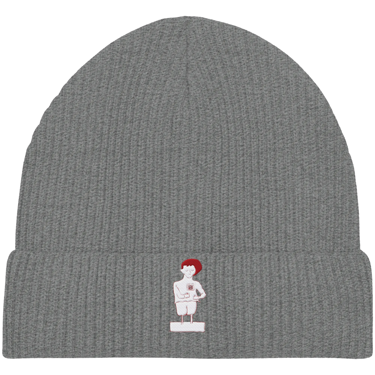 Connecting Embroidery - Organic Fisherman Beanie