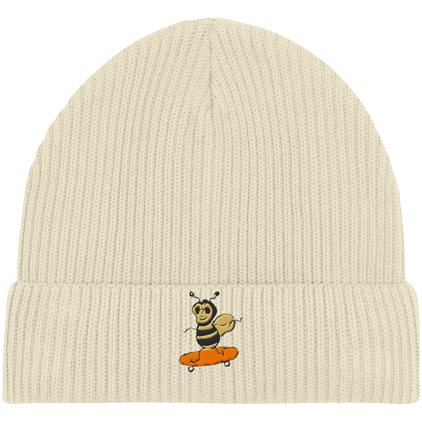 Rolling Bee - Organic Fisherman Beanie