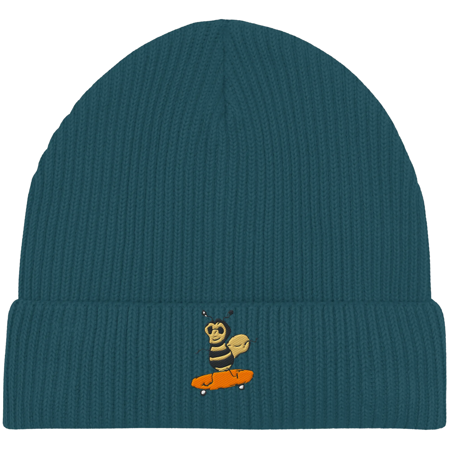 Rolling Bee - Organic Fisherman Beanie