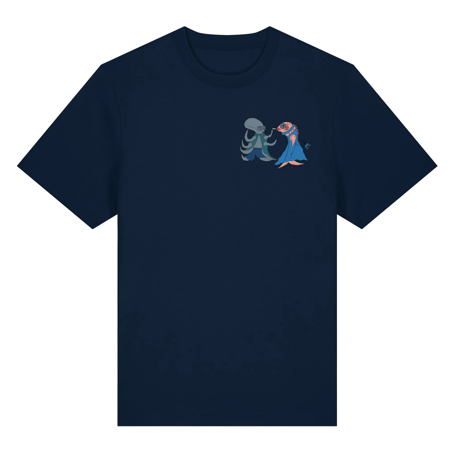Octopus Dialogue - Organic Heavy T-Shirt
