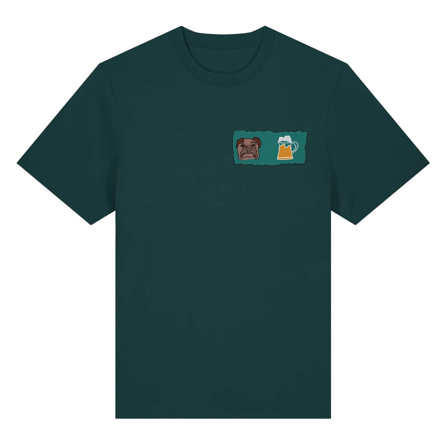 Bark and Brew- Organic Heavy T-Shirt