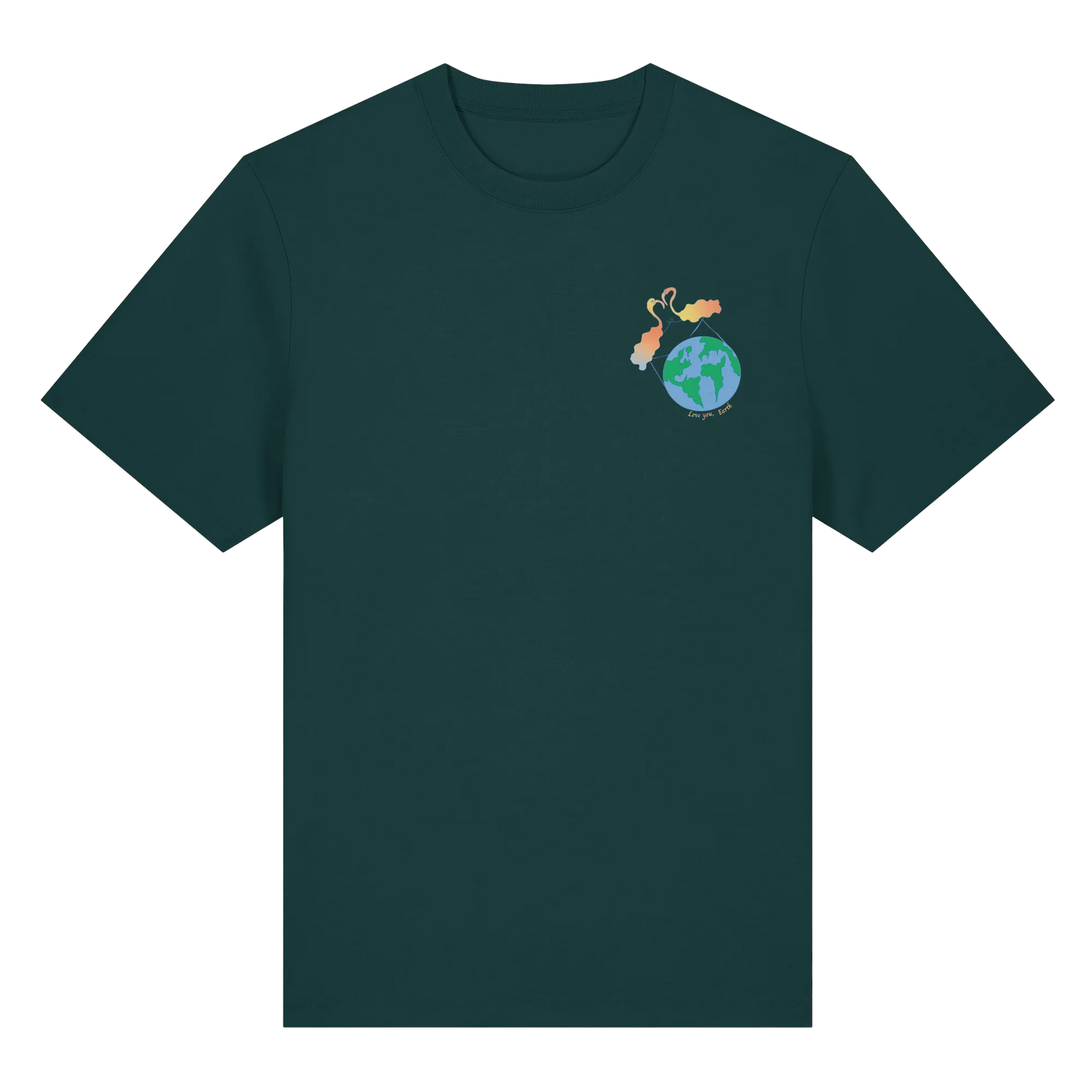 Love you Earth! - Organic Heavy T-Shirt