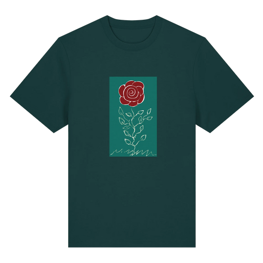 Rose - Organic Heavy T-Shirt