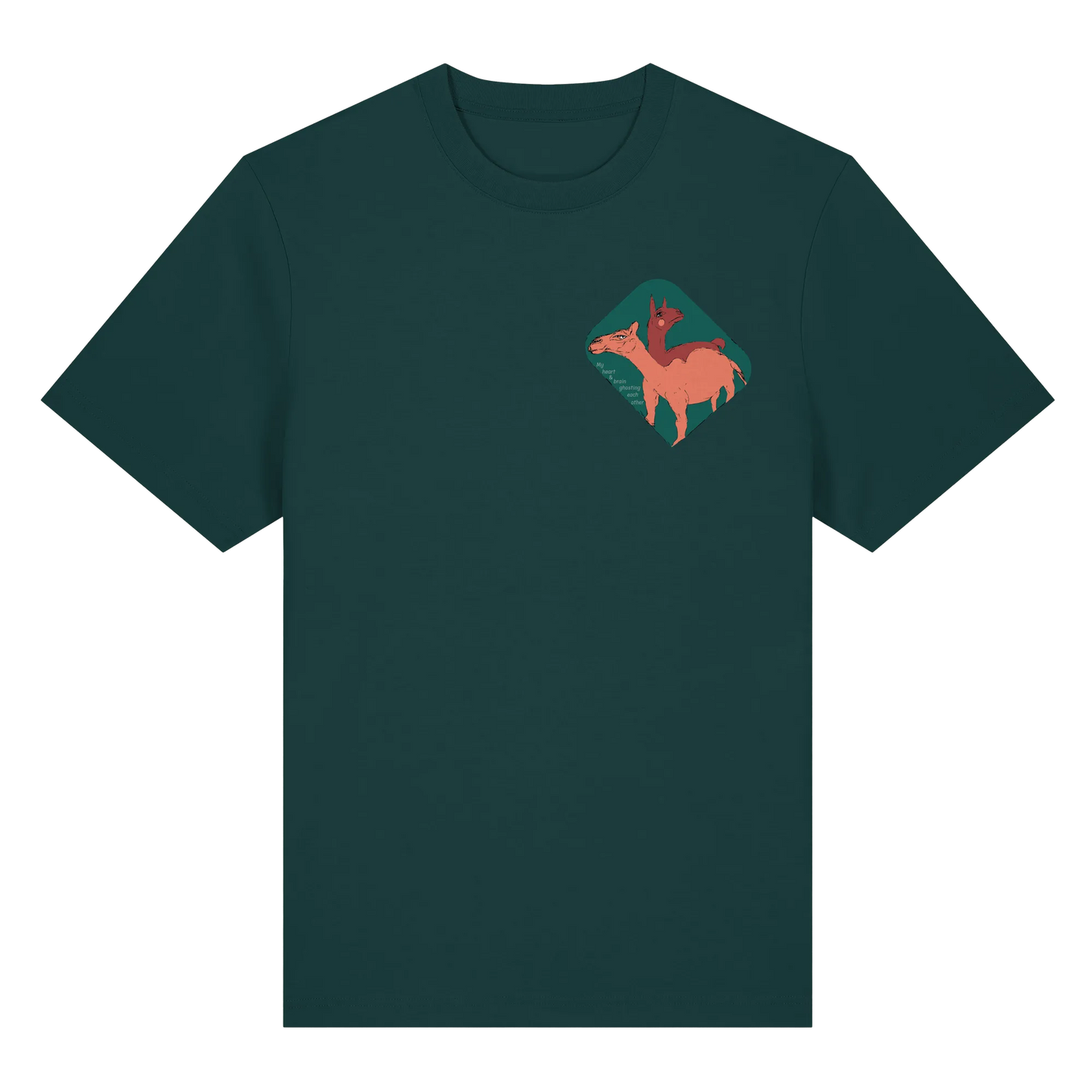 Heart & Brain - Organic Heavy T-Shirt