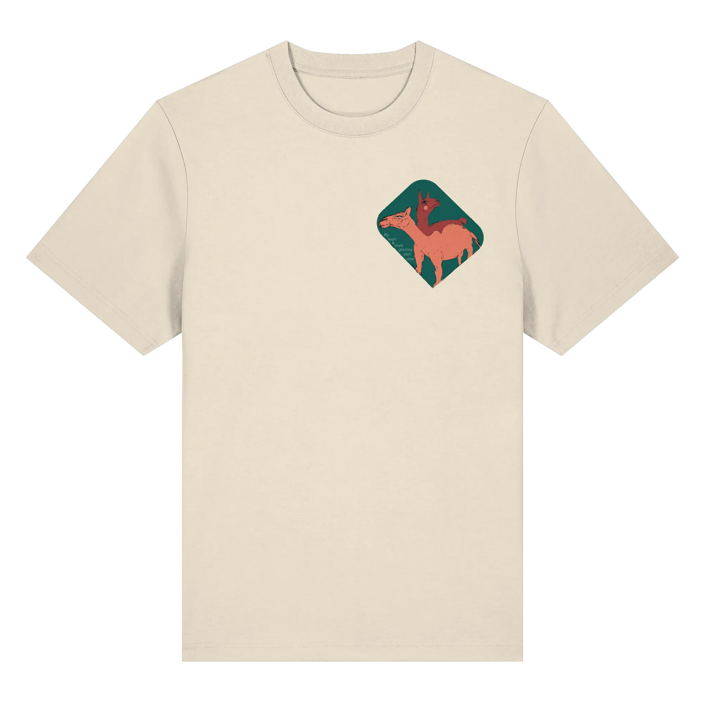 Heart & Brain - Organic Heavy T-Shirt
