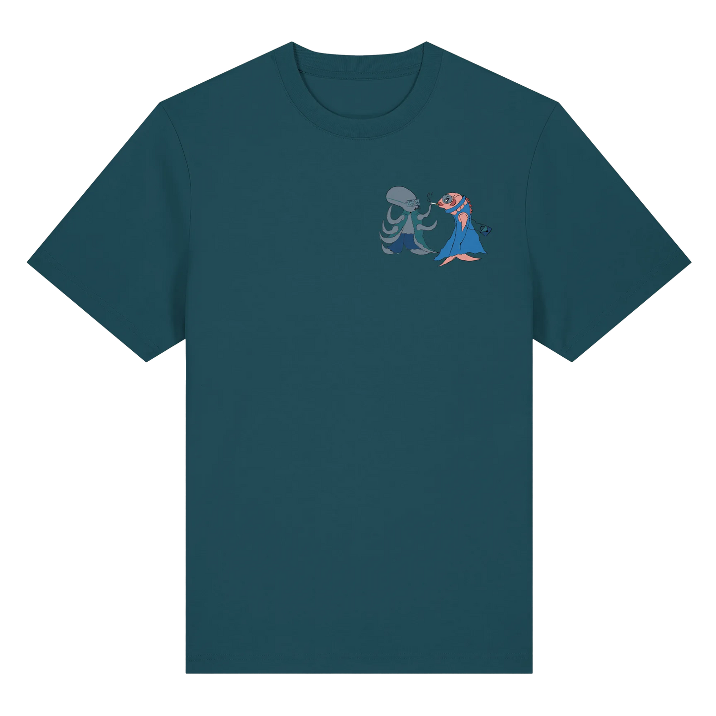 Octopus Dialogue - Organic Heavy T-Shirt
