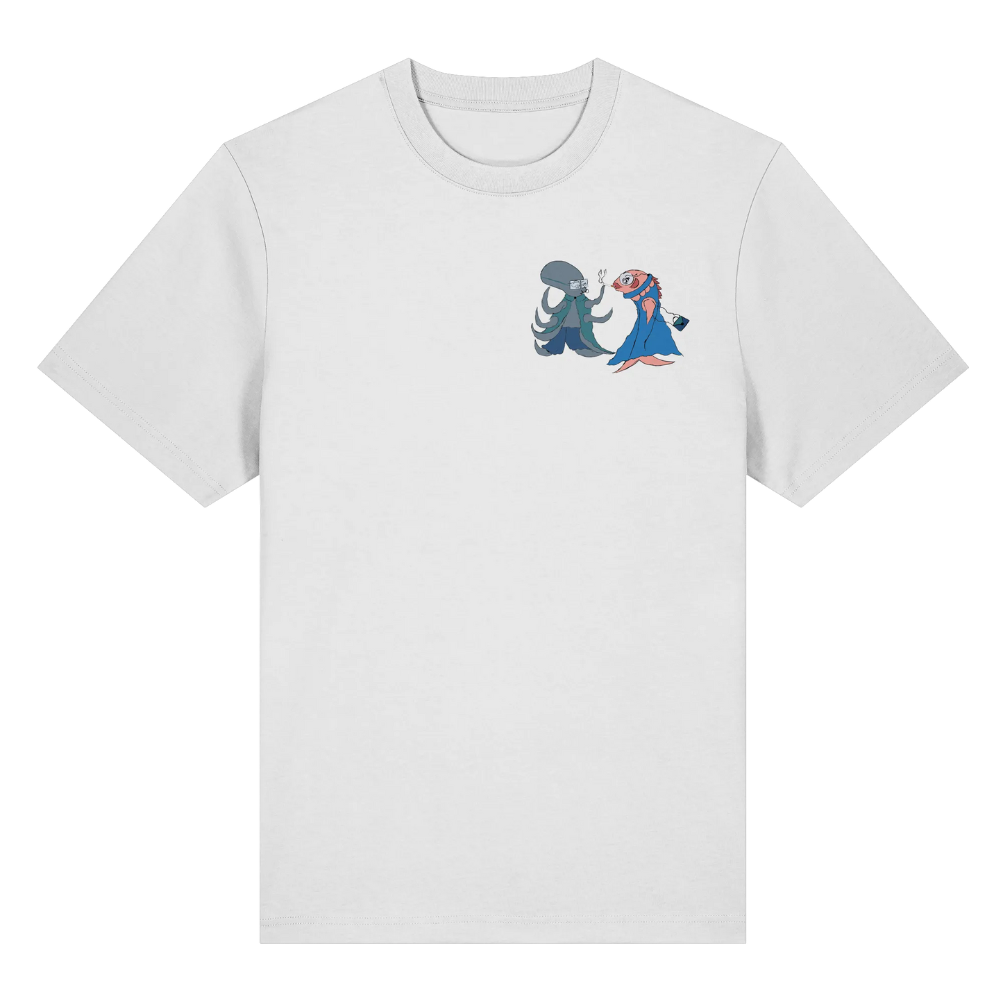 Octopus Dialogue - Organic Heavy T-Shirt